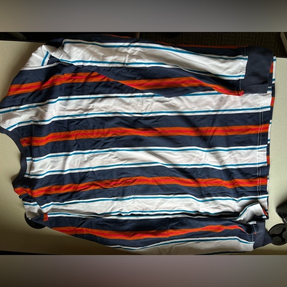 Gold striped long sleeve shirt men’s​ - Picture 3 of 3